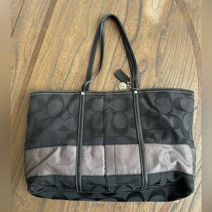 Coach tote handbag
